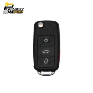 2004-2008 Volkswagen Touareg 4-Button Flip Key KR55WK45032 PROX 315 MHz (AFTERMARKET) (1)