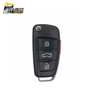 2006-2010 Audi 4-Button Remote Flip Key NBG009272T 315 MHz (AFTERMARKET) (1)