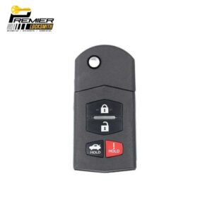 2006 - 2015 Mazda 4-Button Flip Key PN BBM4-67-5RY BGBX1T478SKE125-01 (AFTERMARKET) (1)