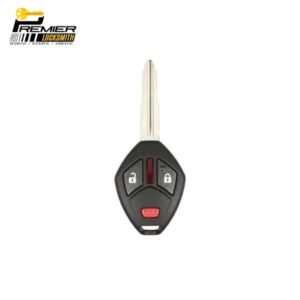 2014-2015 Mitsubishi Mirage 3-Button Remote Head Key PN 6370B711 OUCG8D-625M-A-HF (AFTERMARKET) (1)