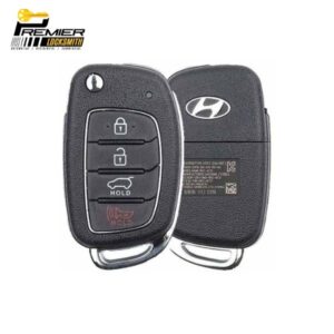 2015-2019 Hyundai Santa Fe 4-Button Flip Key PN 95430-2W110 TQ8-RKE-4F31 (OEM) (1)