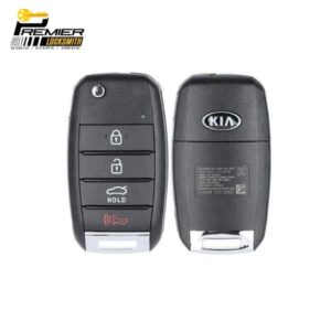 2016-2020 Kia Optima 4-Button Flip Key PN 95430-D4010 SY5JFRGE04 (JF 4BT) (OEM) (1)