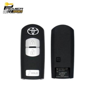 2017-2019 Toyota Yaris iA 3-Buton Smart Key PN 89904-WB004 WAZSKE13D02 (OEM)