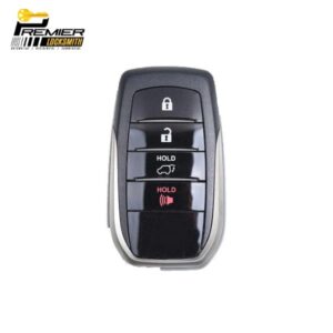 2018-2019 Toyota Land Cruiser 4-Button Smart Key PN 89904-0E120 HYQ14FBA (AG Board 2110) (AFTERMARKET) (1)