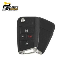 2018-2020 Volkswagen 4-Button Flip Key PN 5G6 959 752 BM NBGFS125C1 HU162T PROX MQB 315 MHz (AFTERMARKET) (1)