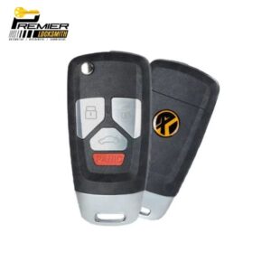 Audi Style 4-Button Universal Remote Key for VVDI Key Tool (Wired) (1)