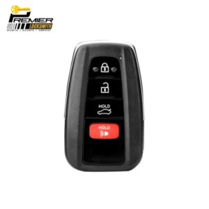 Autel - Toyota Style 4-Button Universal Smart Key - Lock, Unlock, Trunk, Panic - 8A Chip (1)