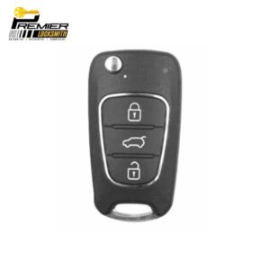 Hyundai Style 3-Button Universal Remote Flip Key for VVDI Key Tool (Wired)