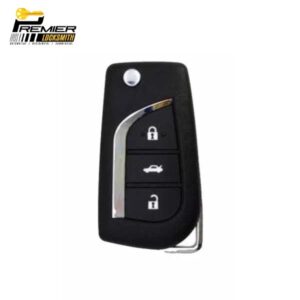 Toyota Style 3-Button Universal Remote Key for VVDI Key Tool (Wired) (1)